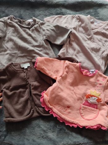 Lot de gilets et pull