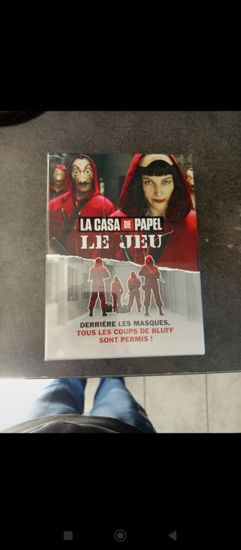Jeu casa de papel