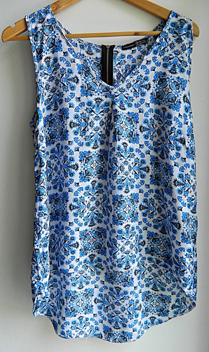 Blouse sans manches T 42 "Atmosphère"