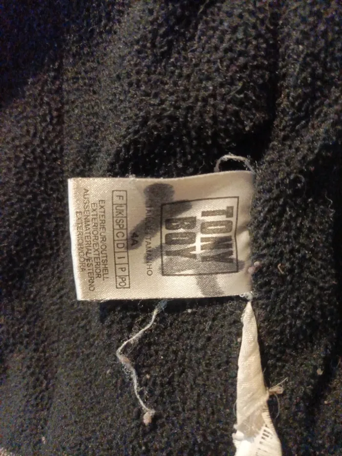 Manteau garçon rayé - photo numéro 5