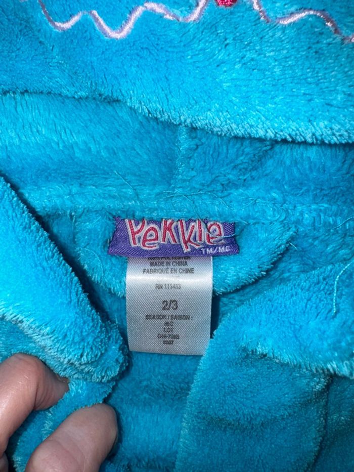 Robe de chambre douce pekkle  3 ans - photo numéro 3