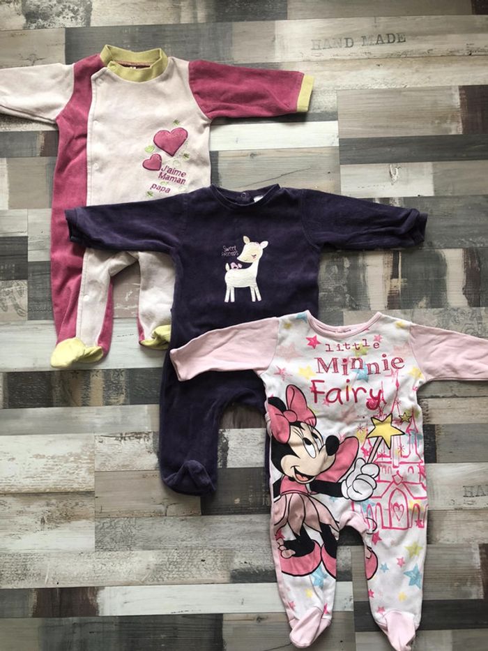 Lot de 3 pyjama 6 mois