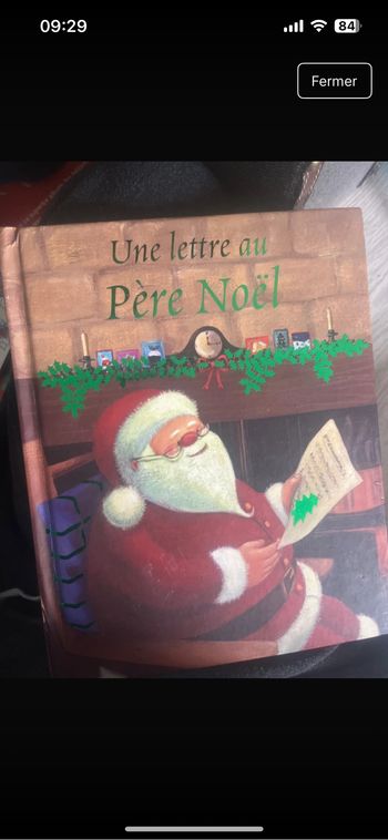 Livre une lettre au père noel