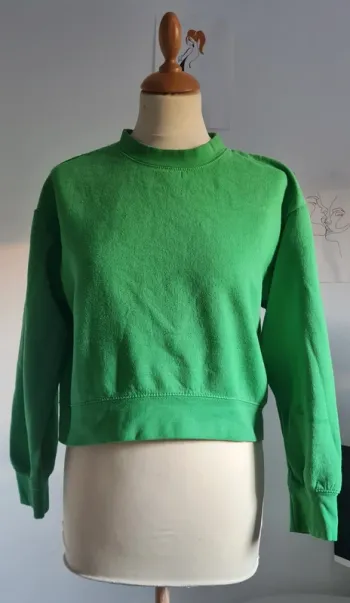 Sweat vert zara