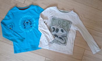 Lot de 2 tee shirt manches longues 6 ans garçon