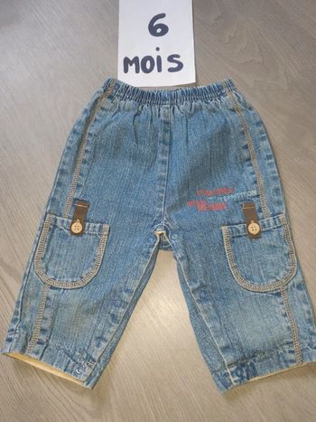 Pantalon jeans 6mois