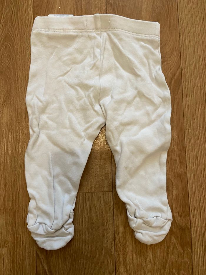 Legging blanc fille 3 mois - photo numéro 2