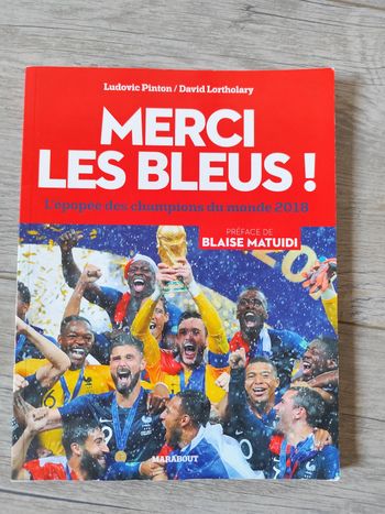 Livre merci les bleus