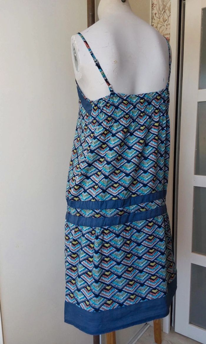 Robe à  bretelles fluide Coton du Monde T 40 - photo numéro 8
