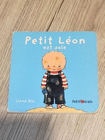 Livre " petit Léon est sale "