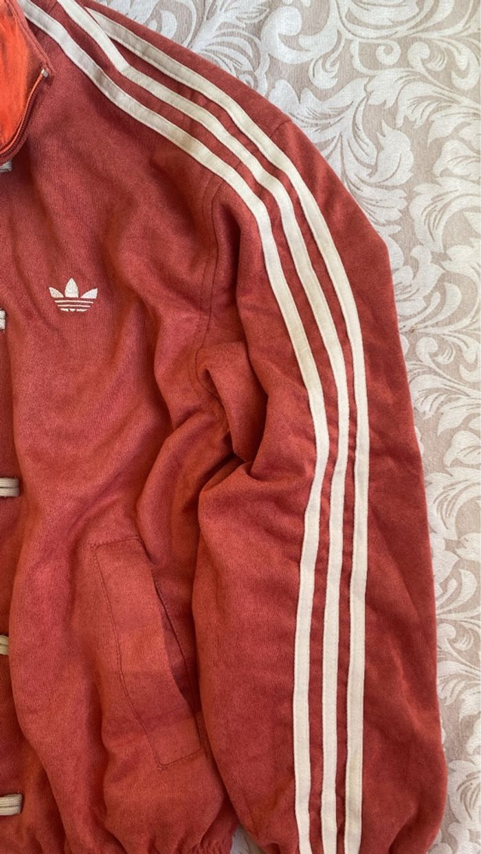 ADIDAS ORIGINALS - ADIDAS TANG JACKET CTT 3.1 SOFT SS26 (CHINA EXCLUSIVE) ROUGE - photo numéro 4