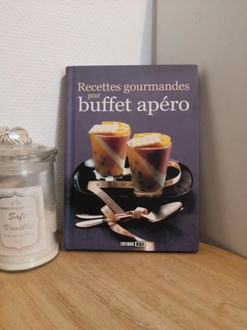 🌺Livre culinaire recettes gourmandes pour buffet apéro🌺