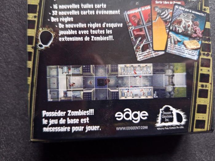 Jeu de cartes - Zombies !!! -  Evasion de prison - Neuf sous blister - photo numéro 6