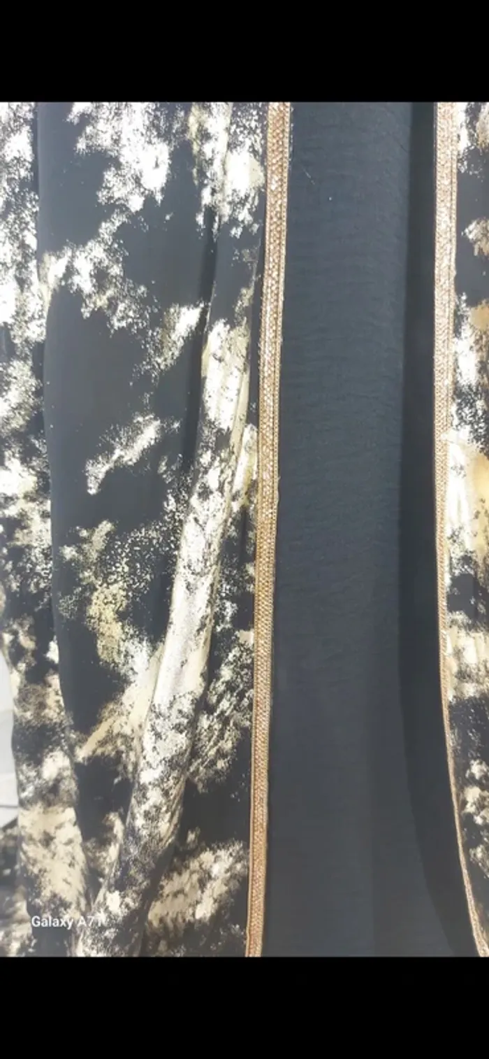Kimono caftan doré événement neuf - photo numéro 4