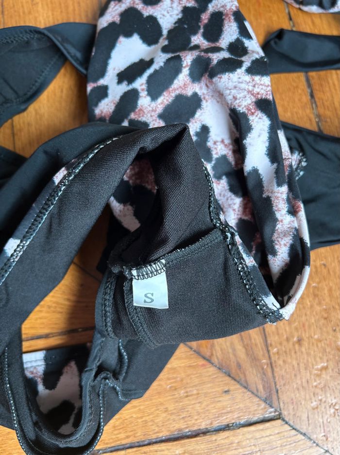 Neuf sublime maillot de bain 2 pièces léopard T36 - photo numéro 7