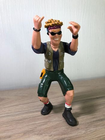 Figurine vintage mattel street sharks anime monstre requin