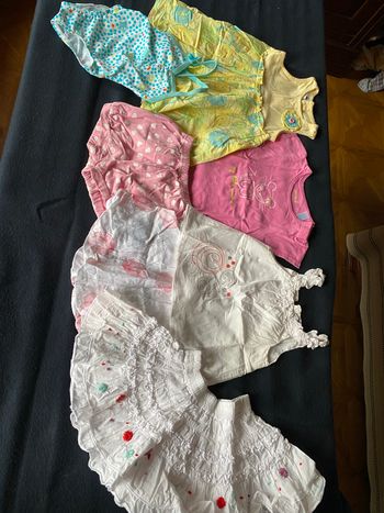 Lot fille 12 mois été