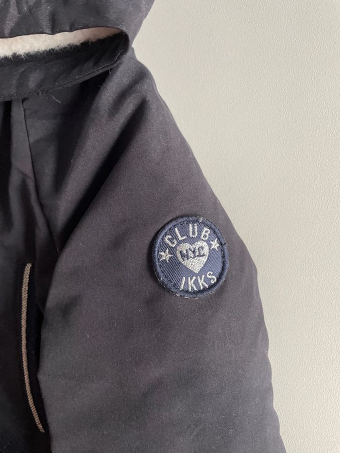parka ikks marine chaud 2 ans - photo numéro 2