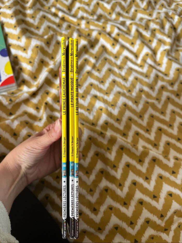 Lot de 3 livres dragons et merveilles, hatier poche, premières lectures - photo numéro 4