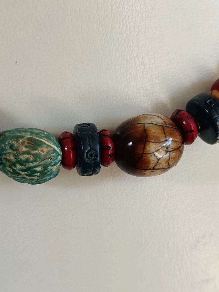 Nature | Collier perles colorés - photo numéro 6