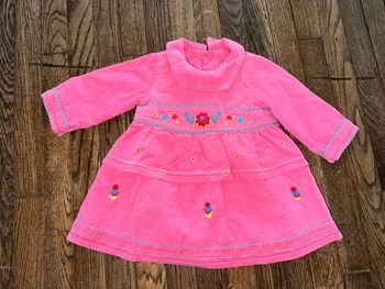 Robe velour catimini 9 mois