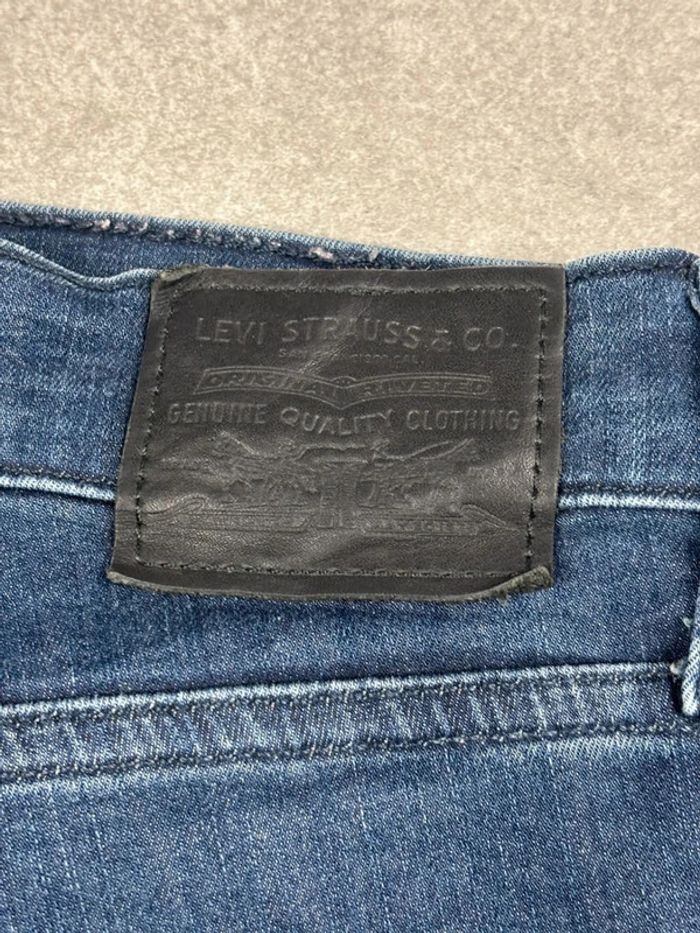 Jean pantalon coupe skinny levis bleu W32 L30 - photo numéro 3