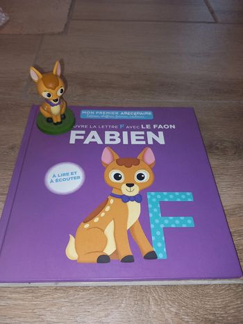 Livre F mon premier abécédaire hachette