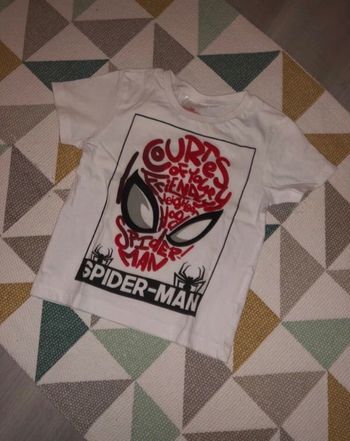 T shirt spider man