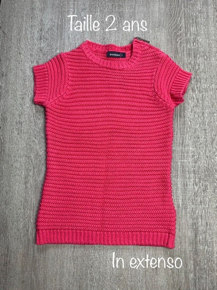 Robe pull en maille épaisse - taille 2 ans