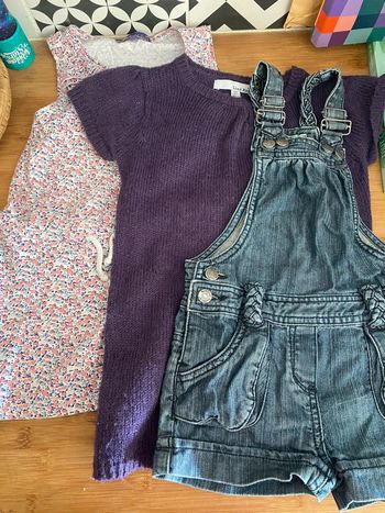 Petit lot printemps 5-6 ans Lisa rose +tape à l’œil