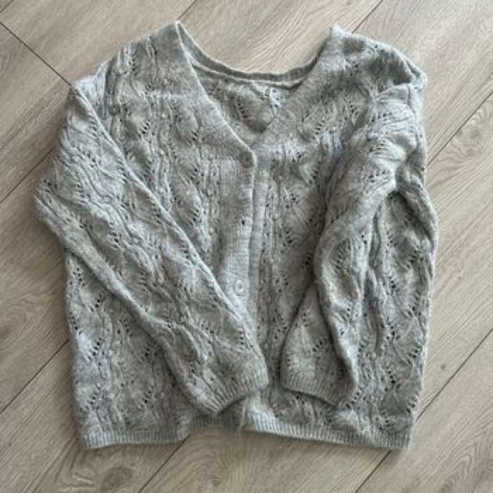 Pull gris femme