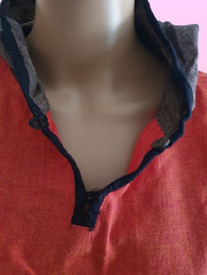 Robe "Forêt Enchantée" Tara- Style Lutin & Bohème- 100% coton- 42 (XL)
- photo numéro 4