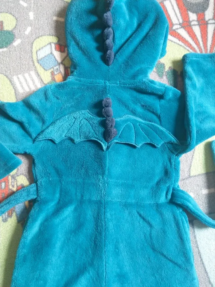 Robe de chambre/peignoir Vertbaudet dragon taille 5 ans / 110cm - photo numéro 4