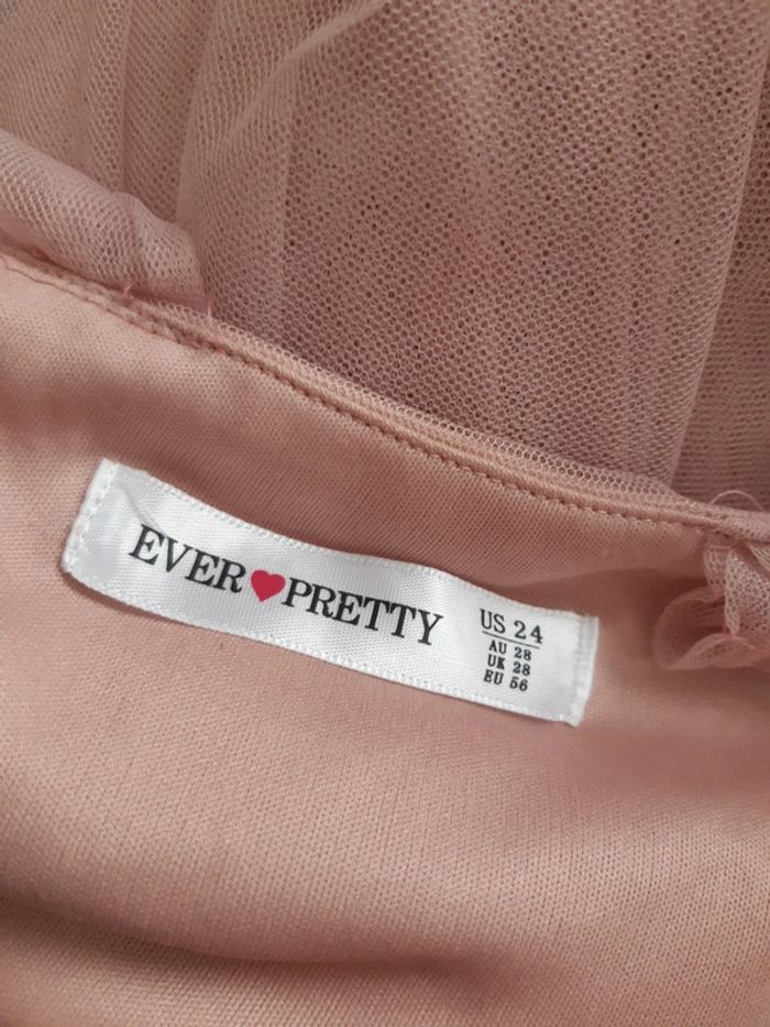 Robe longue rose Ever Pretty T56 - photo numéro 7