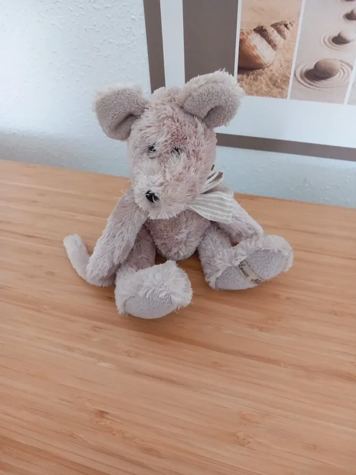 Peluche souris Louise Mansen 21cm - photo numéro 6