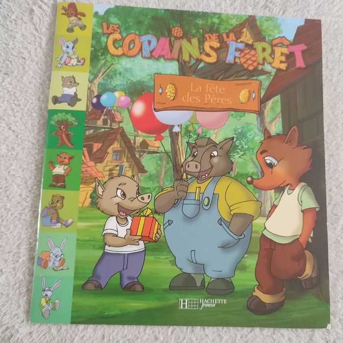 Livre Les copains de la forêt. la fête des pères