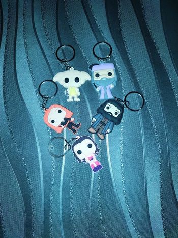 X5 porte clés Harry Potter