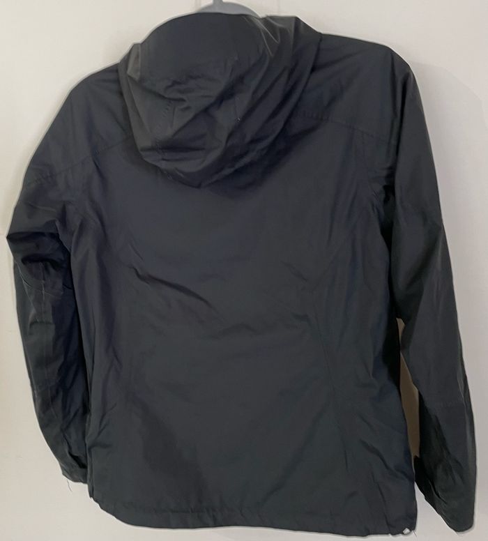 Veste Coupe-vent Noir Vert Pomme garçon Taille 12 ans Quechua - photo numéro 5