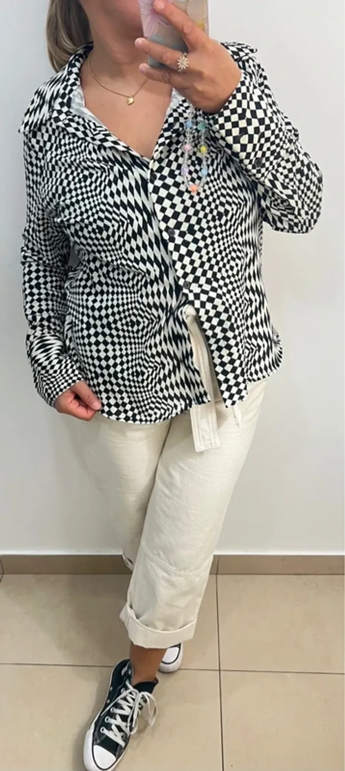 Chemise ZARA Imprimée Taille XL - photo numéro 5