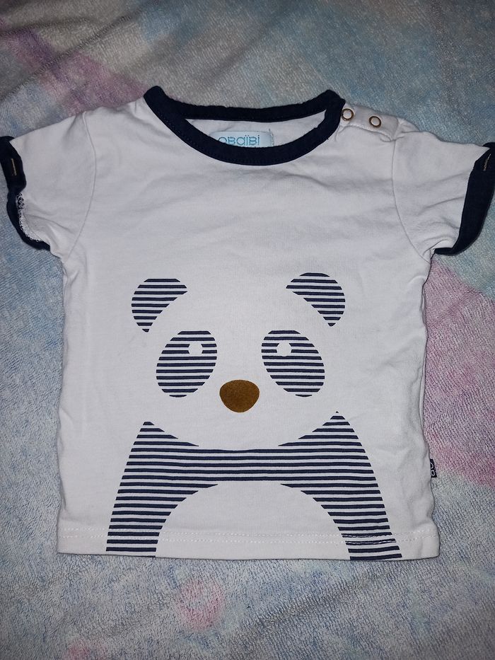 Teeshirt obaibi 3 mois