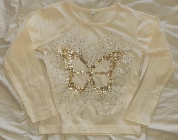 Haut manches longues fille - neuf 3-4 ans