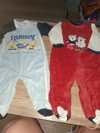 2 pyjama Barbouillage