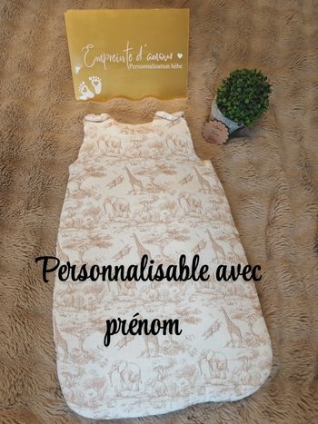 Gigoteuse personnalisable 