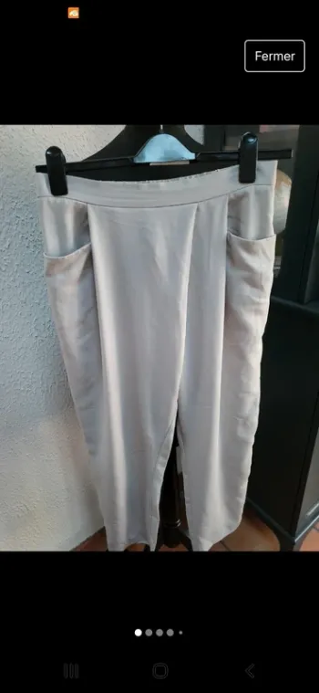 Pantalon taille élastique
