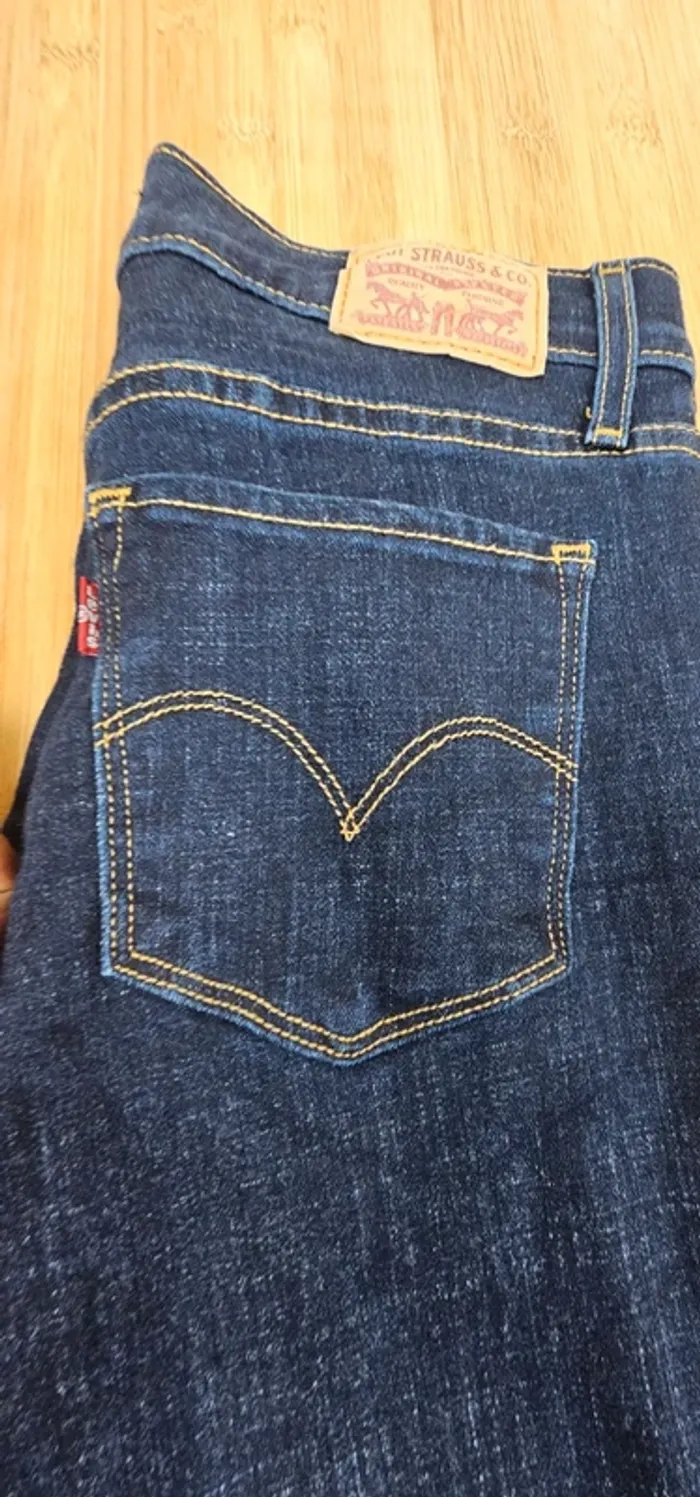 Jeans Levi's 314 shaping straight T:36 W28 L32 - photo numéro 6