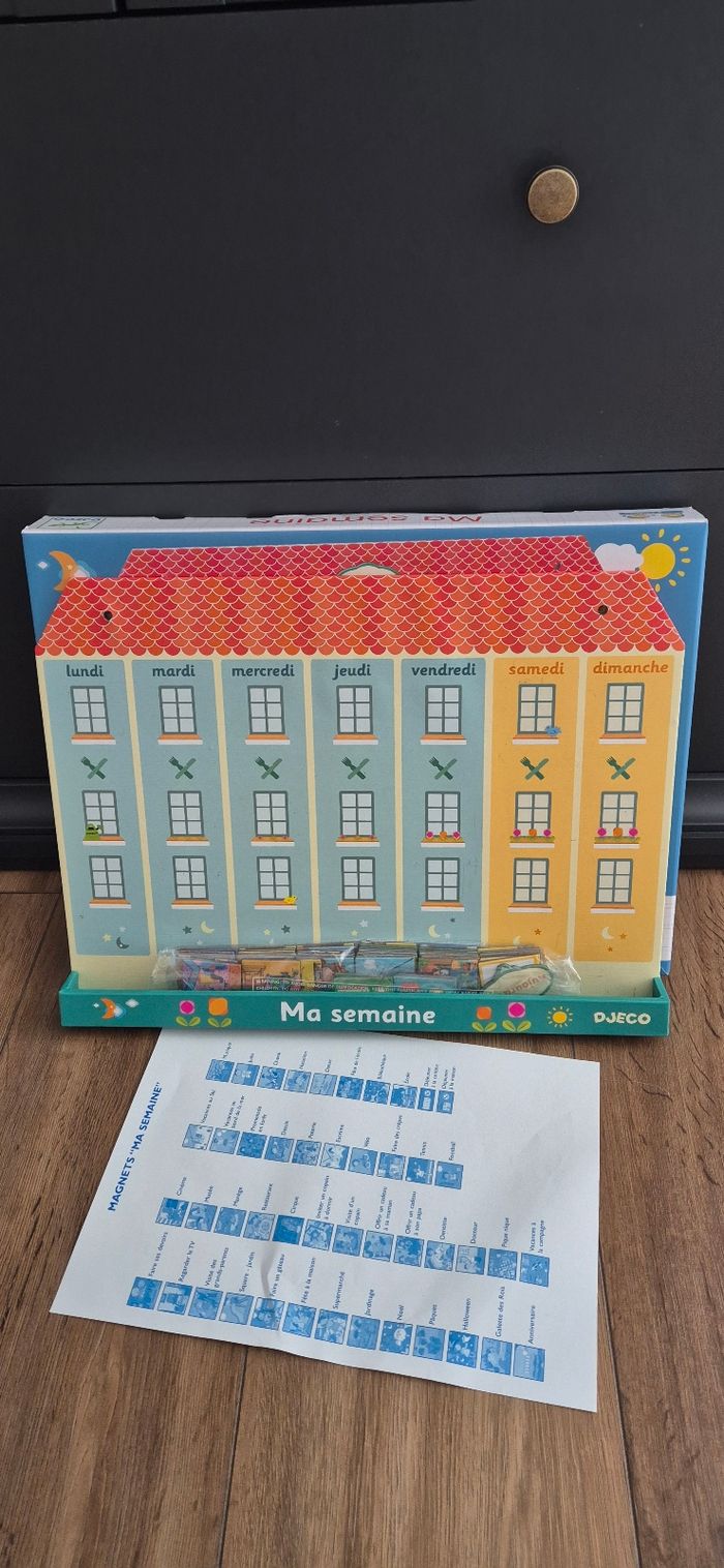 Tableau magnétique Ma semaine DJECO - photo numéro 2