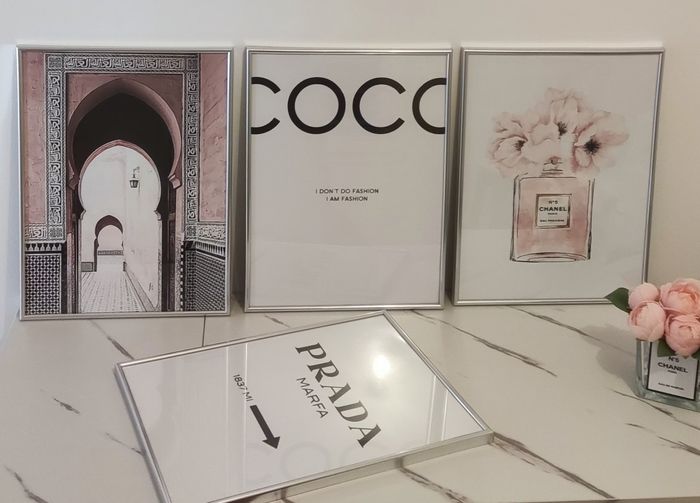 Lot de 4 cadres 30x40 cm