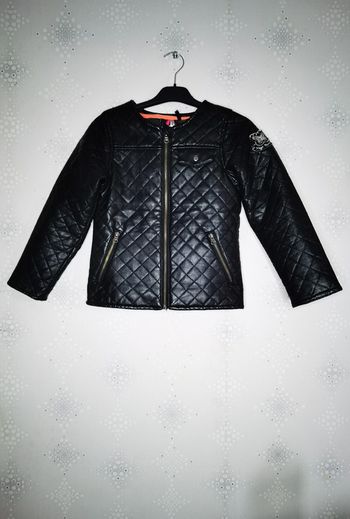 D4198 - simili cuir fille 10 ans