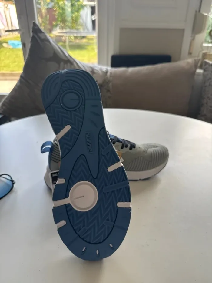 Baskets Hummel Taille 42 – Gris / Bleu – Running Légères - photo numéro 6