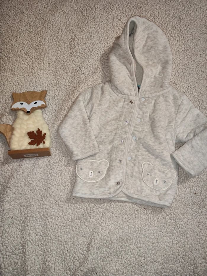 Veste un peu polaire 12 mois